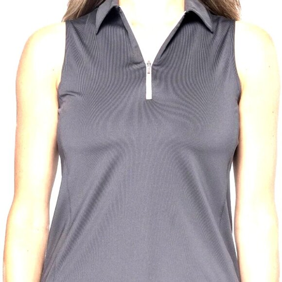 Golftini Women's Size XXL Tank Quarter Zip UPF New - Picture 8 of 8